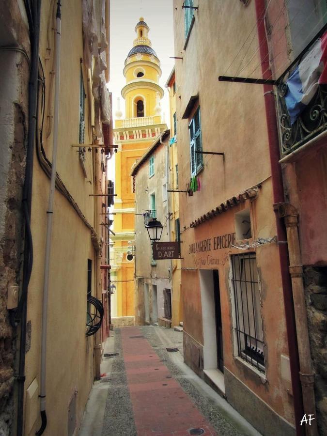 Les Violettes Appartement Menton Buitenkant foto
