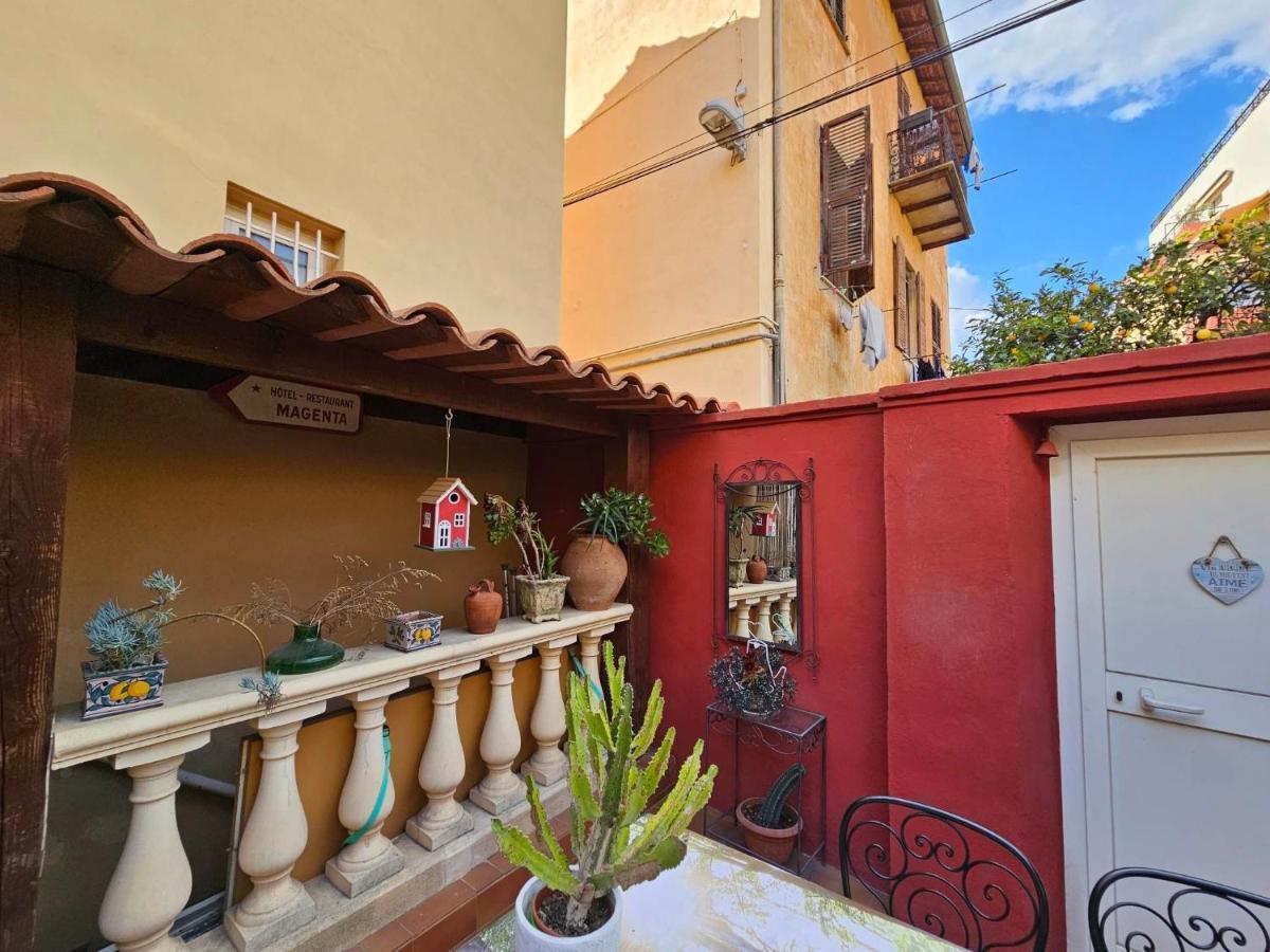 Les Violettes Appartement Menton Buitenkant foto