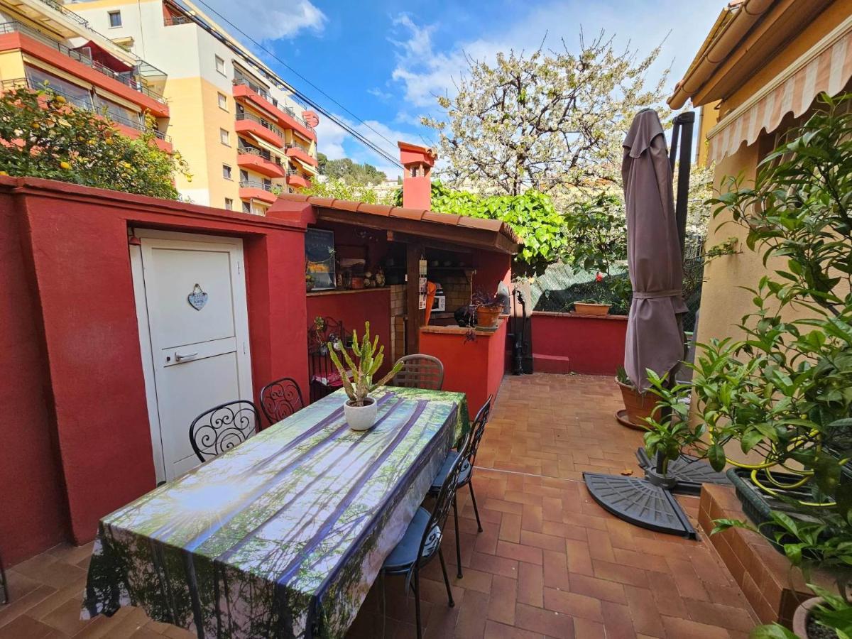 Les Violettes Appartement Menton Buitenkant foto